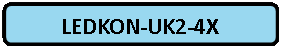 Dikd�rtgen: K�şeleri Yuvarlatılmış: LEDKON-UK2-4X